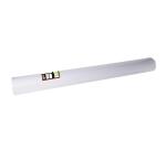 Nappe en rouleau papier gaufré Toile de lin - 18x50m - Blanc