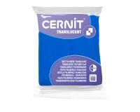CERNIT - A Bar of Translucent Polymer Clay - Baking Modelling Clay - Sapphire Colour - 56 g Block - CE0920056275C - Sapphire