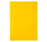 Pk 100 Cut Flush Fldr PVC A4 0.13mm - Yellow