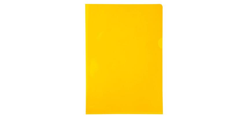 Estuche Exacompta cartón de 100 fundas uñeros PVC liso alta resistencia 13x100º - A4