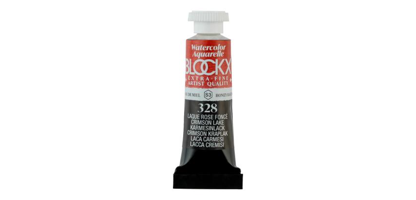 Aquarellfarbe, Dunkelrosa Lack - Tube 5ml - Rosalack dunkel