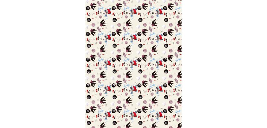 20 Décopatch sheets réf. 763 - Brown