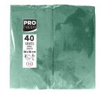Pack of 500 paper tablecloths, folded to size, in film Format 60x60cm
