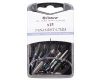 BOX OF 15 ORNAMENTAL FEATHERS