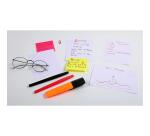 Estuche Exacompta de 100 fichas Exacompta cartulina Bristol - cuadricula 5x5 sin taladro 105x148mm - Blanco