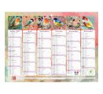 Calendrier semestriel Sophie Adde avec illustrations 29,5 x 22 cm Semestriel 2027 - Visuel