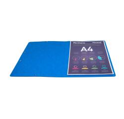 Elasticated folder without flap - embossed hard glazed mottled pressboard Scotten - A4 size - Assorted colours