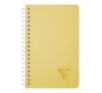 Carnet reliure intégrale Linicolor ESSENCE 11x17 cm 100 pages petits carreaux couverture plastique polypropyène rainuré - Assortis