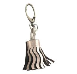 CUIRISÉ Porte-clés - Gris