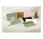 Coffret Pollen de 20 enveloppes C6 (114x162mm) + 20 cartes simples 110x155mm - Noël cosy - Multicolore