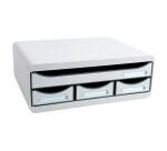 Module de classement Toolbox 4 tiroirs Office - Gris lumière