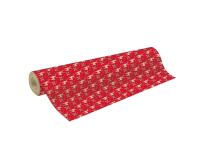 Kraft 70g, rl 50x0,70m Rennes rouge - Rouge