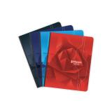 Cahier brochure souple dos toilé 7000 17x22 cm 192 pages grands carreaux 70 g - Assortis