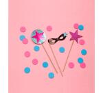 Glitter cardboard pack of 10 sheets, A4