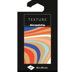 Pap. Texture Décopatch n°867 1 vel 40x60 - Goud