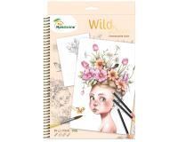 Carnet de coloriage Wild Dream - Rose beige