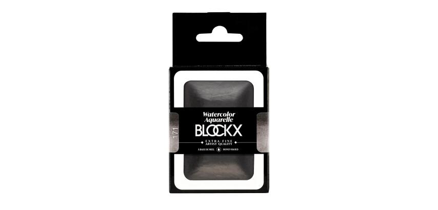 Aquarellfarbe, Elfenbeinschwarz - Großer Napf 18ml - Elfenbeinschwarz