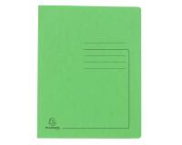 Chemise à lamelle carte lustrée 355gm2 - A4 - Vert clair