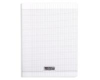 Cahier piqué 8000 POLYPRO 24x32 cm 48 pages grands carreaux 90 g