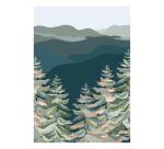 La Vie en Vosges, Korrespondenzset 12x16,5 cm mit 8 einfachen Karten 11x15,5 cm sortiert und 8 Umschlägen Pollen C6 Naturweiß