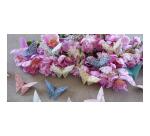 ORIGAMI, Pochette de 60 feuilles 70g/m2 au format 15x15cm - Jardin fruité - Multicolore