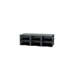 MODULODOC jumbo case set black/m'grey - Dark grey