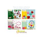 Creatieve doos, Hangende Pompons - Wit
