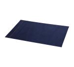 Rhodiarama sous-main rigide simili cuir italien 60x40 cm - Bleu nuit