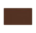 Rhodiarama soepele onderlegger formaat S - 60x35 cm - in Italiaans kunstleer - geleverd in kraftdoos - Brons