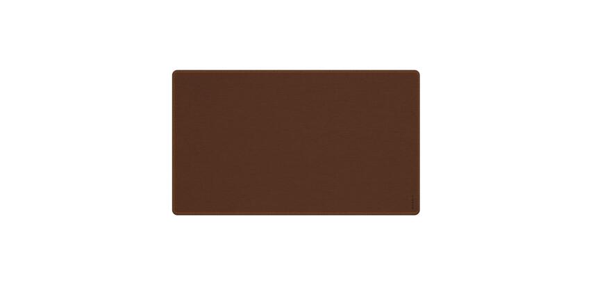 Rhodiarama sous-main souple S (60x35 cm) simili cuir italien - étui kraft - Bronze