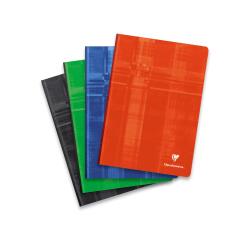 Cahier brochure dos toilé A4 192 pages ligné - Assortis