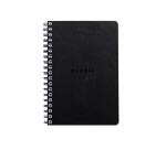 Clairefontaine Rhodia Touch Wirebound Mixed Media Book A5 Portrait - Black