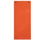 Paquet 100 fiches intercalaires horizontales unies perforées Forever - 105x240mm