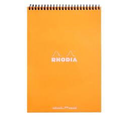Bloc reliure intégrale Rhodia Classic 21x29,7 cm 80 feuillets dot microperforé 80g - Orange