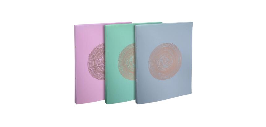 Ellipse Ringbinder 2R 15mm PP A4 - Assorted colours