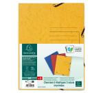 Elastic 3 Flap Folder 355gsm, A4 - Assorted colours