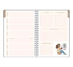 Agenda de bureau Gomargu 15 x 21 cm Semainier Janvier à Décembre 2027 - Visuel