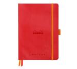 Rhodia Goalbook Softcover Notebook - Dot - 120 Sheets - 90gsm - Poppy