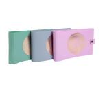 Map voor bristolfiches 2 ringen 30 mm PP gerecycleerd Ellipse - assortiment kleuren