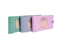 Classeur pour fiches bristol 2 anneaux 30mm PP recyclé Ellipse - Couleurs assorties