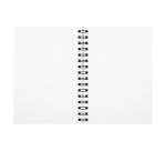 Goldline carnet spiralé 50F A5 140g portrait - Blanc