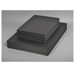 Carton Mousse 10 feuilles A1 5mm - Noir
