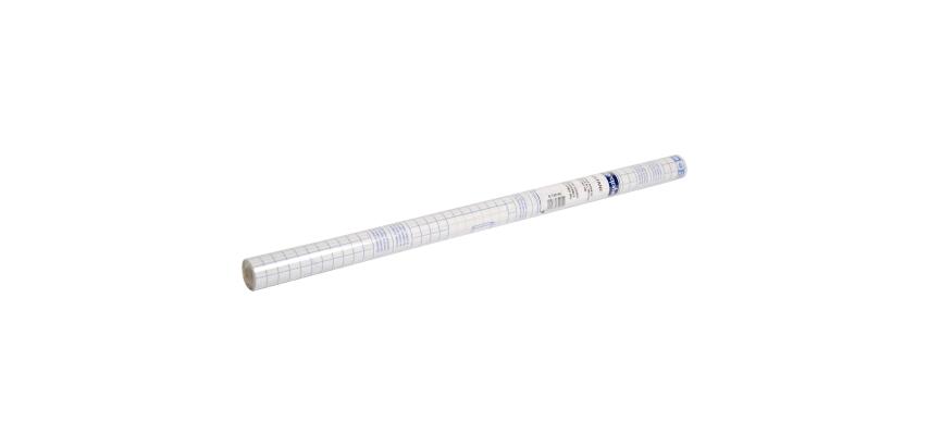 L'Instantané rouleau couvre-livres adhésif repositionnable polypropylène 5/100ème 3 m x 0,50 m Présentoir - Transparent