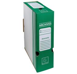 Ablagebox aus Wellpappe Rücken 100mm, DIN A4