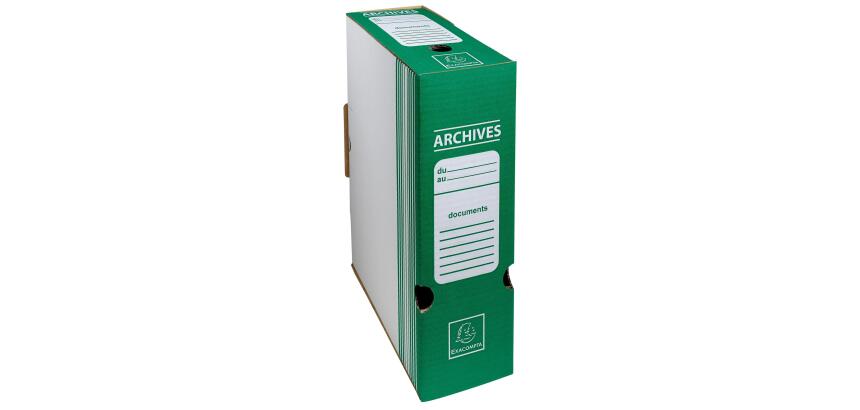 Ablagebox aus Wellpappe Rücken 100mm, DIN A4