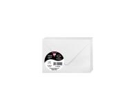 Paquet de 20 enveloppes Pollen 75x100mm 120g/m² - Blanc irisé