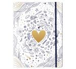 Adolie, Sammelmappe mit Gummizugverschluss 24x32cm