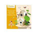 Coffret créatif, Maison de fées à construire - Multicolore