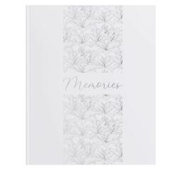 Exacompta Titane Guest Book, 100 Pages, Silver Edges