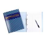 Ringbuch COPPER TIME aus flexiblem PP mit 2 Ringen 15mm in Format DIN A4 - Motive sortiert